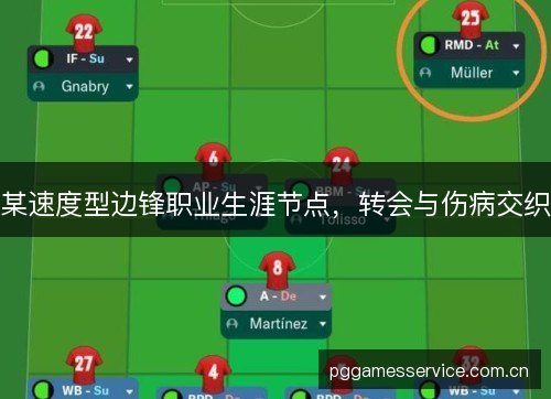 某速度型边锋职业生涯节点，转会与伤病交织